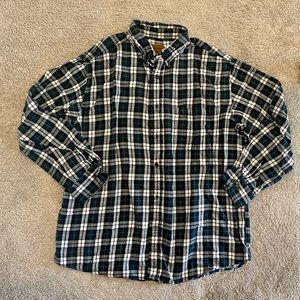 Men’s XL St. John’s Bay Thick Button Down